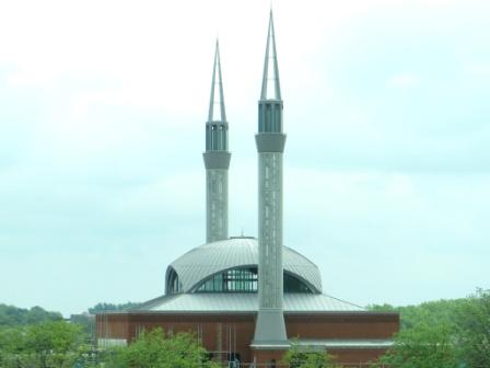 Ulu Moskee te Utrecht, zink, felsbekleding